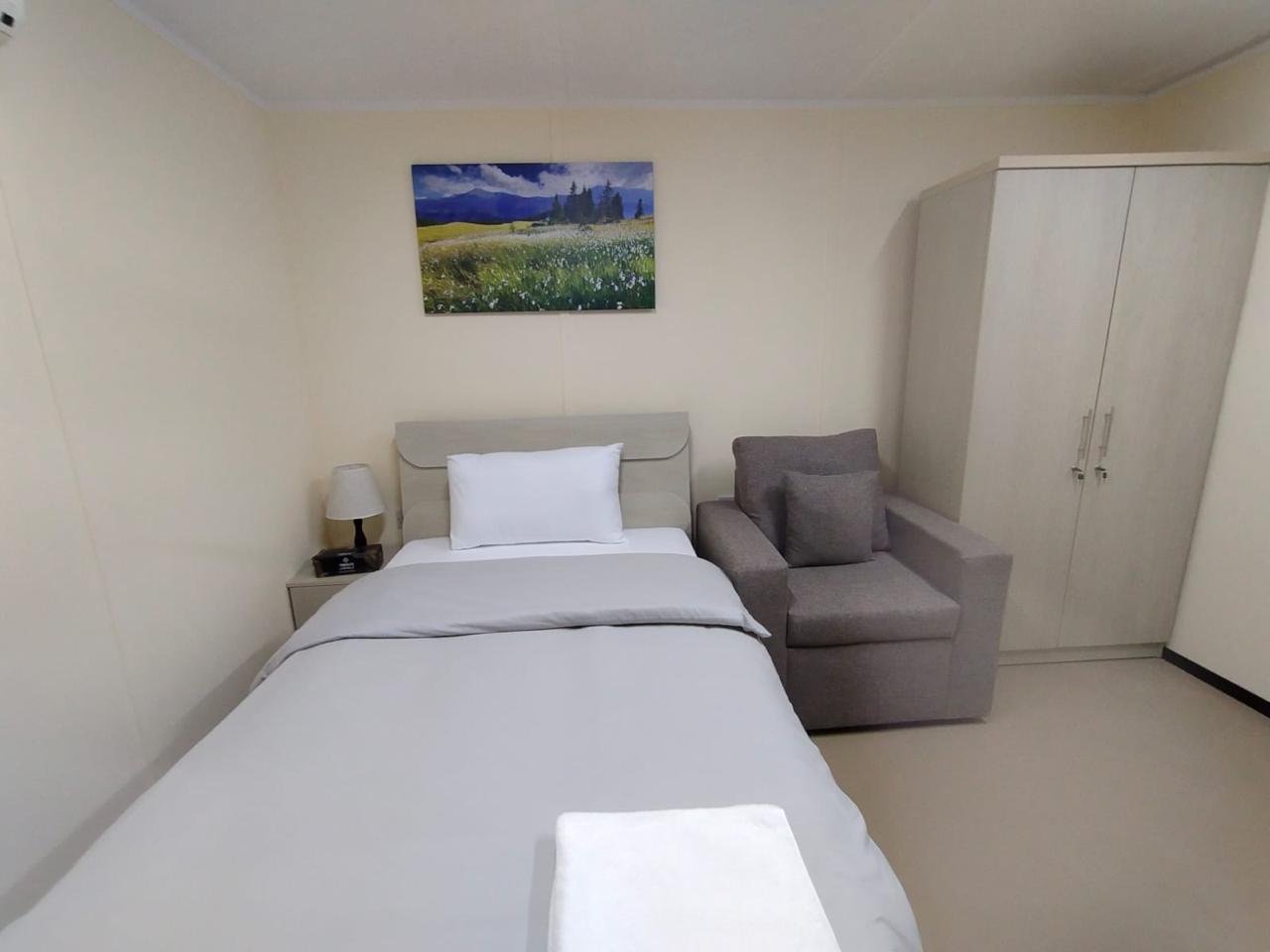 Staff bedroom interior